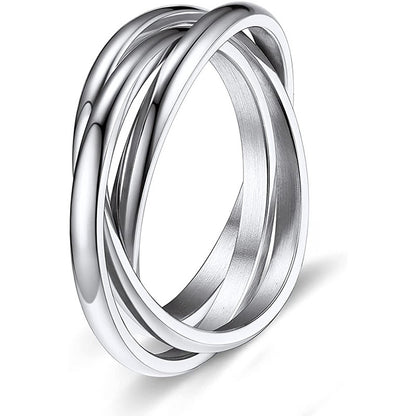 Three-ring Rotating Ring