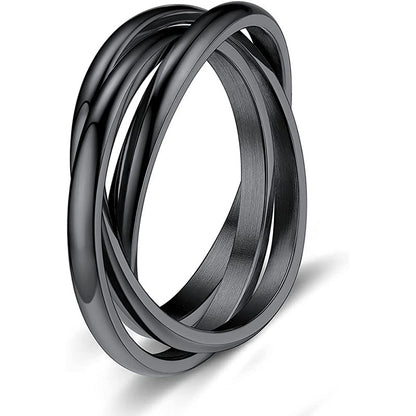 Three-ring Rotating Ring