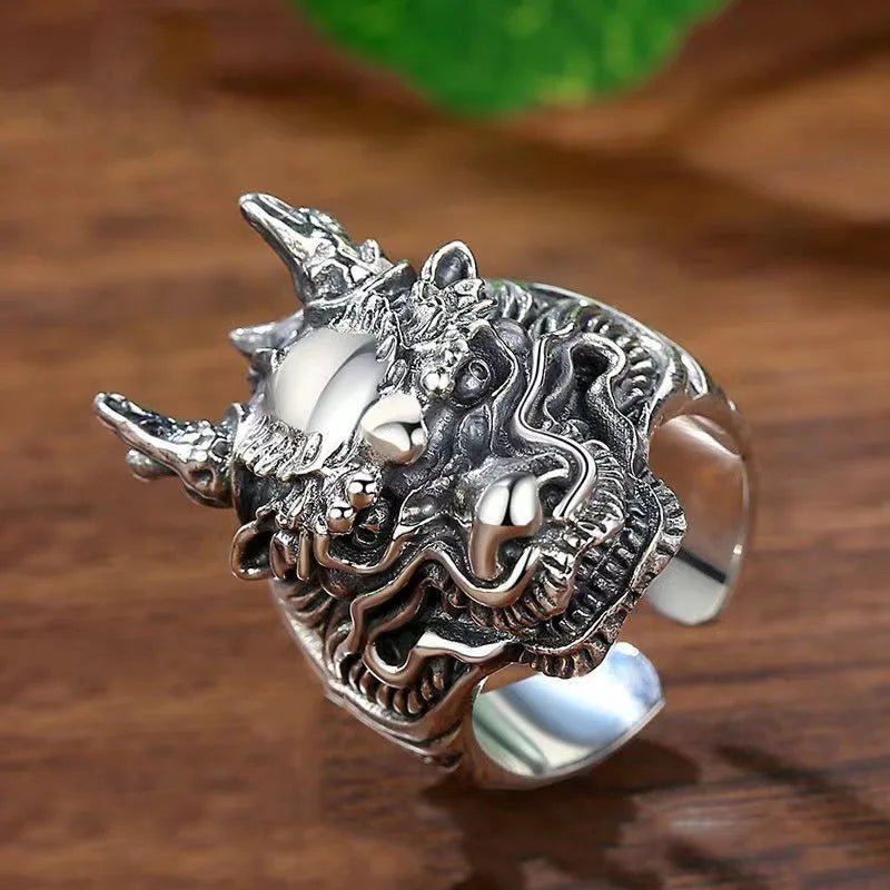 Retro Dragon Ring