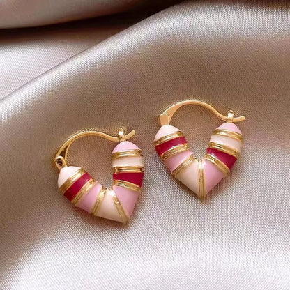 Vintage Beads Hoop Earring