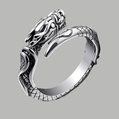 Retro Dragon Ring