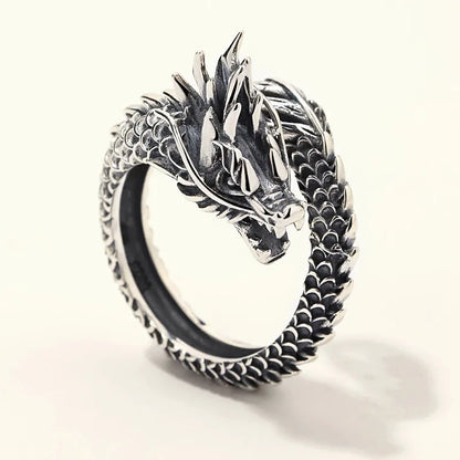 Retro Dragon Ring