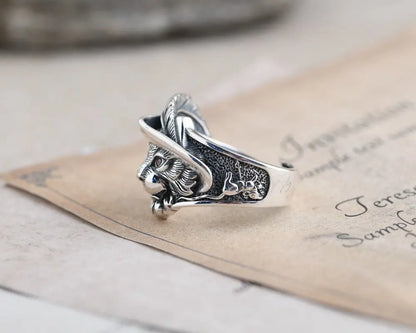 Retro Dragon Ring