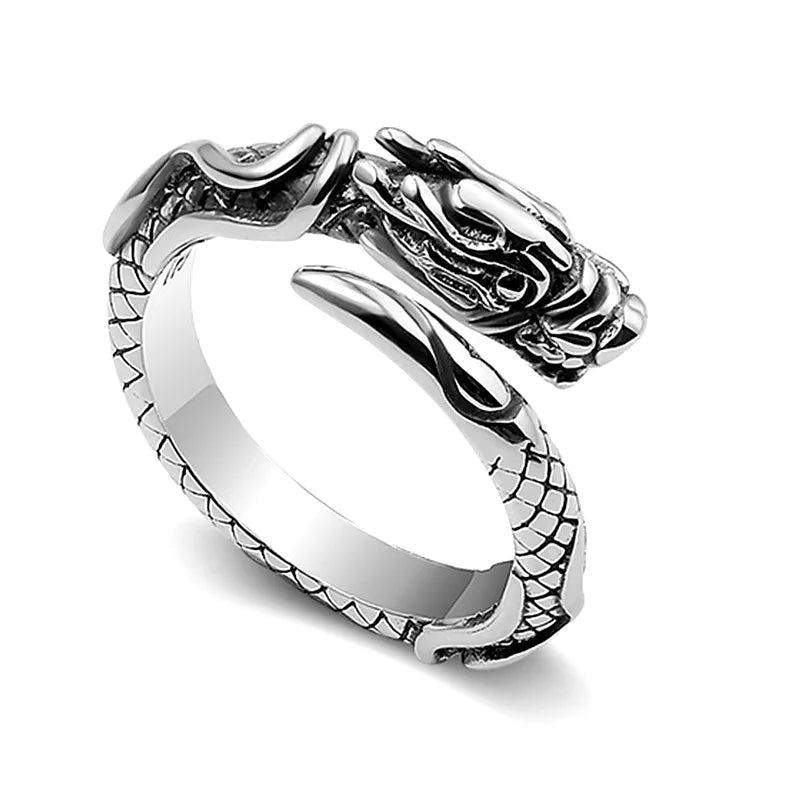 Retro Dragon Ring