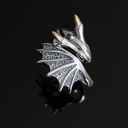 Retro Dragon Ring