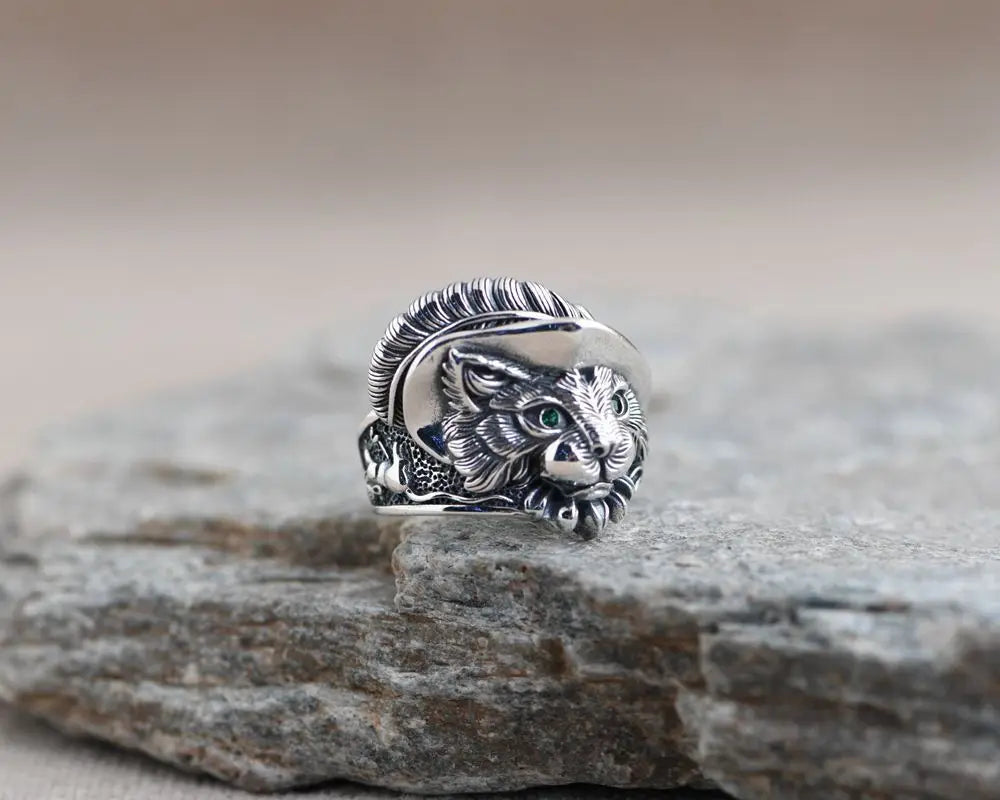 Retro Dragon Ring