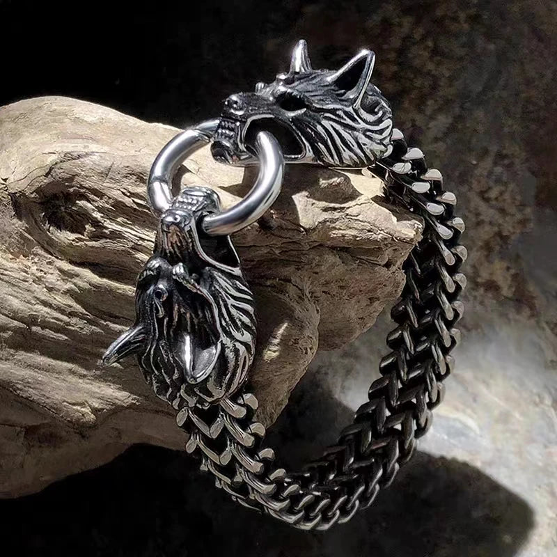 Wolf head Bracelet